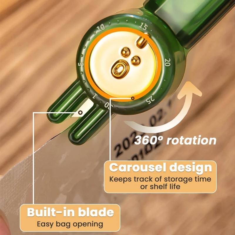 Magnetic Food Sealing Clip For Snacks And Kitchen Storage 3