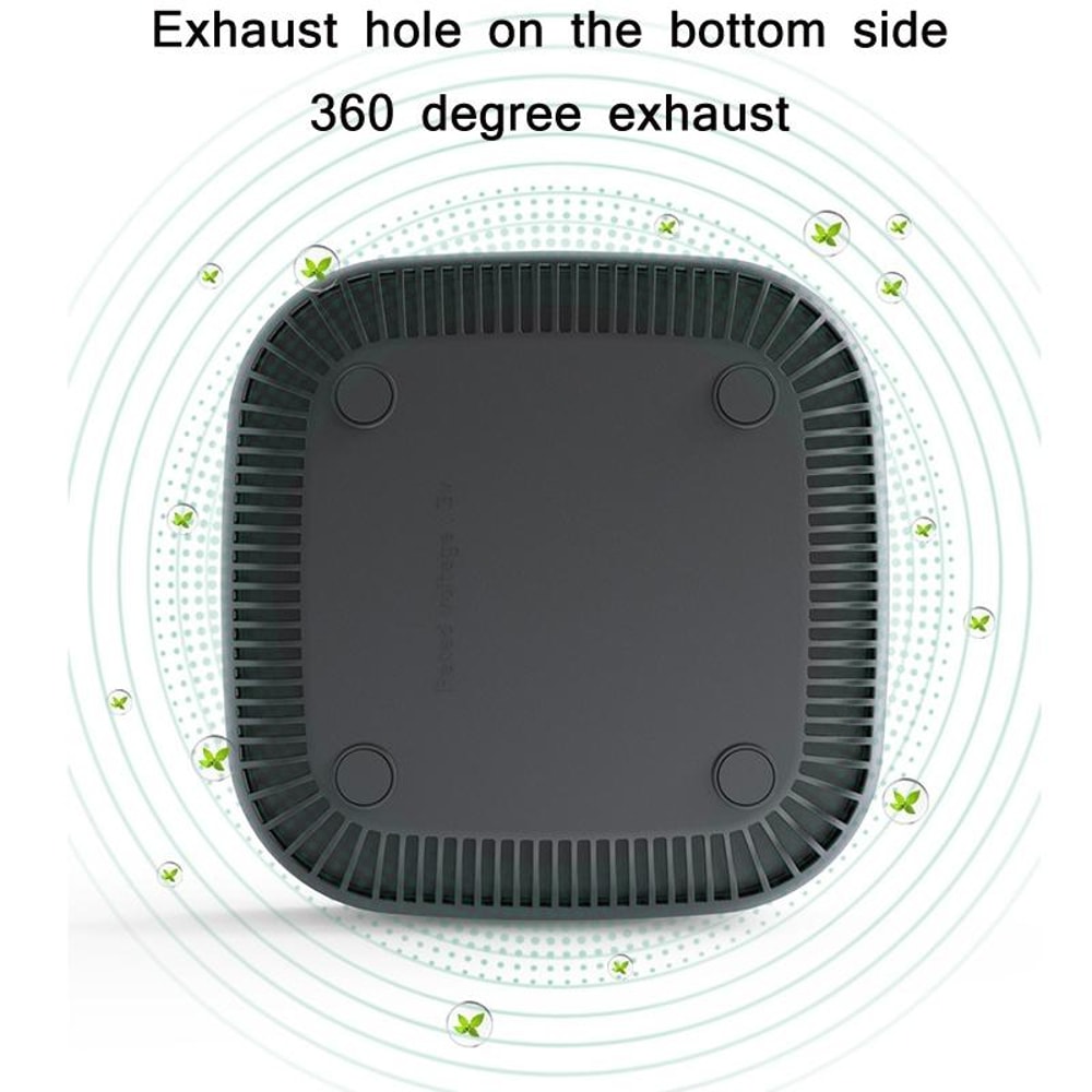 Electronic Ashtray Air Purifier Smoke Odor Eliminator Ashtray for Home, Cigarette Smoke Purifier