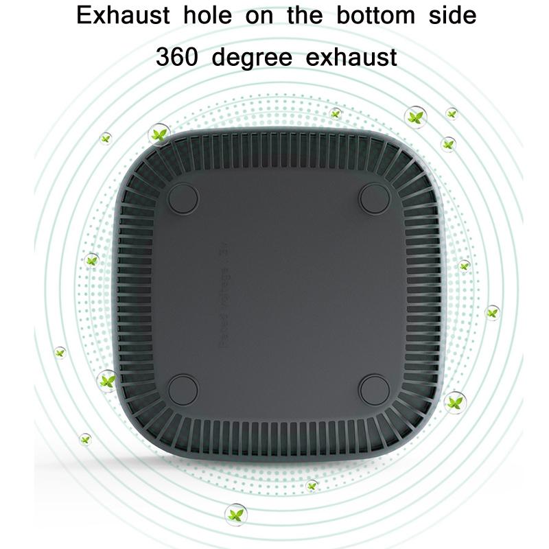 Electronic Ashtray Air Purifier Smoke Odor Eliminator Ashtray for Home, Cigarette Smoke Purifier