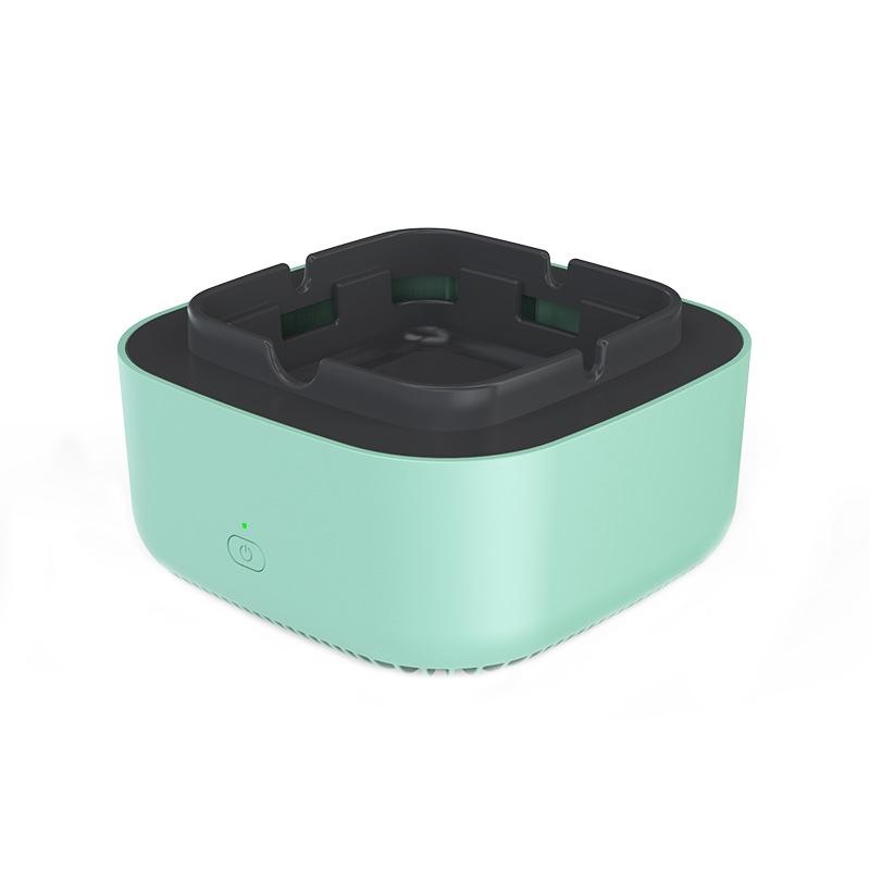 Electronic Ashtray Air Purifier Smoke Odor Eliminator Ashtray for Home, Cigarette Smoke Purifier