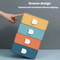 Stackable Plastic Drawer Organizer For Makeup Office Storage Box System 1