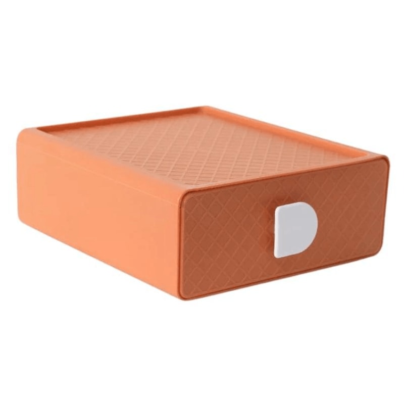 Stackable Plastic Drawer Organizer For Makeup Office Storage Box System 8