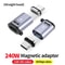 Magnetic USB C Adapter 240W PD Fast Charging 16K Video Extender 2
