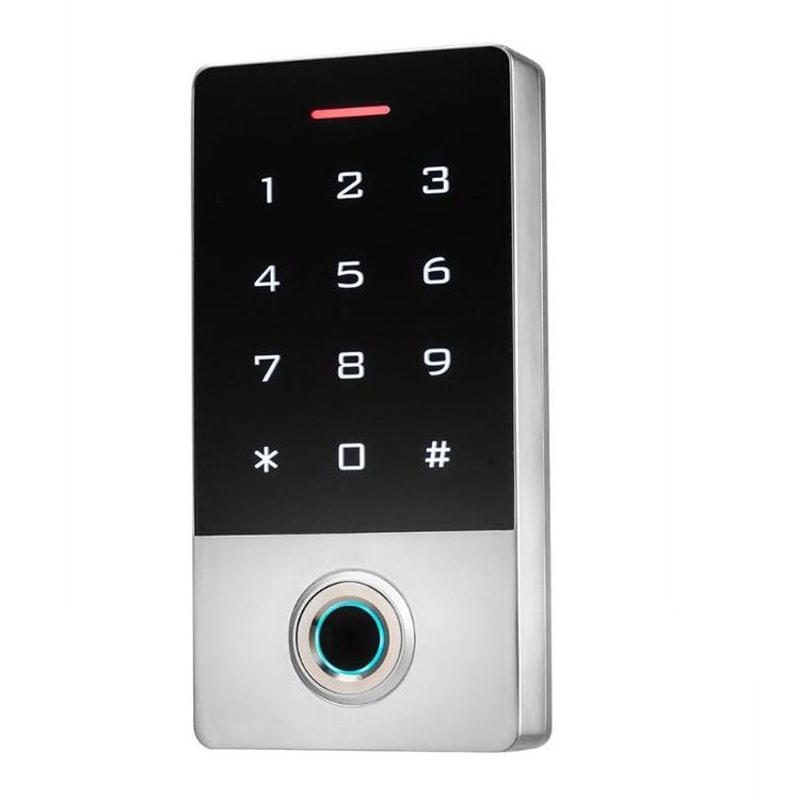 Smart Metal Waterproof Fingerprint Access Control System with Keypad & RFID