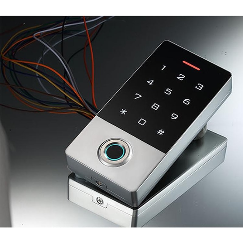 Smart Metal Waterproof Fingerprint Access Control System with Keypad & RFID