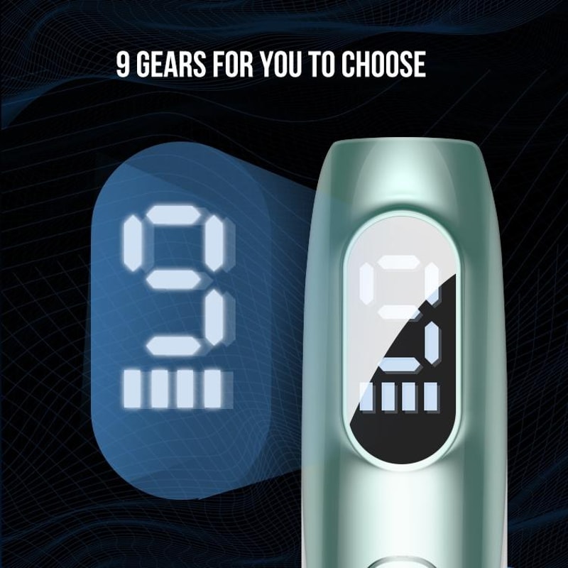 Precision Mole Removal Pen With 9 Levels LED Display Blue Light Care 3