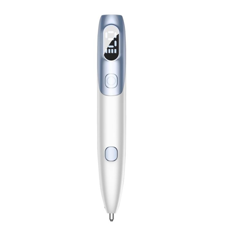 Precision Mole Removal Pen with 9 Levels LED Display & Blue Light Care