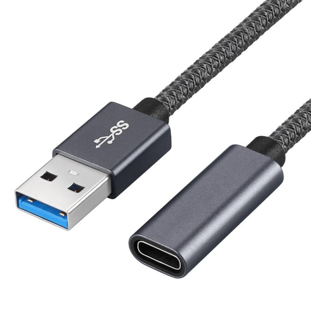 USB 3.0 to USB C Adapter Cable Fast Charging Type C Extension
