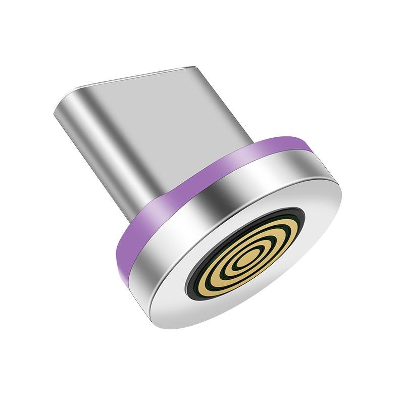 Magnetic USB C Fast Charging Cable 540 Rotating Head With 7 Pin Data Transfer 0