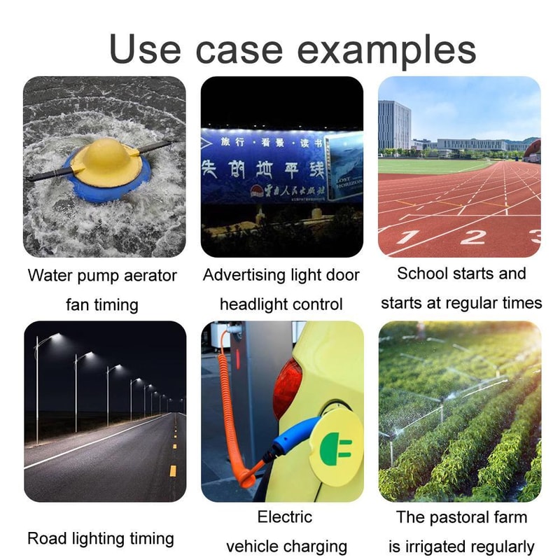 Digital Programmable Timer Switch Automatic Weekly Power Controller