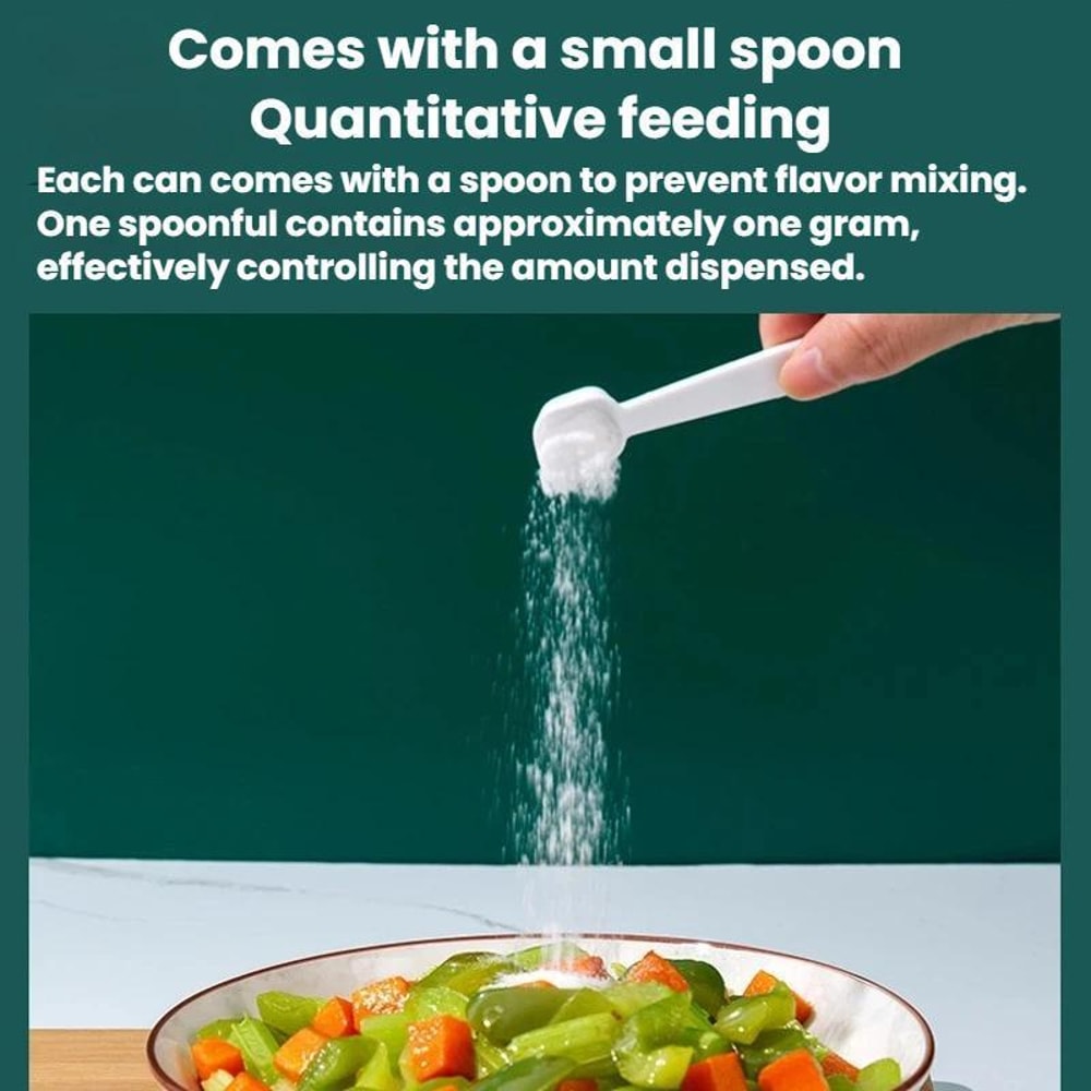 4Compartment Spice Organizer Seasoning Box Kitchen Storage Container 4