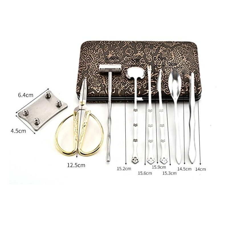 Stainless Steel Crab Eating Tool Set – Seafood Crackers & Utensils for Easy Shell Opening