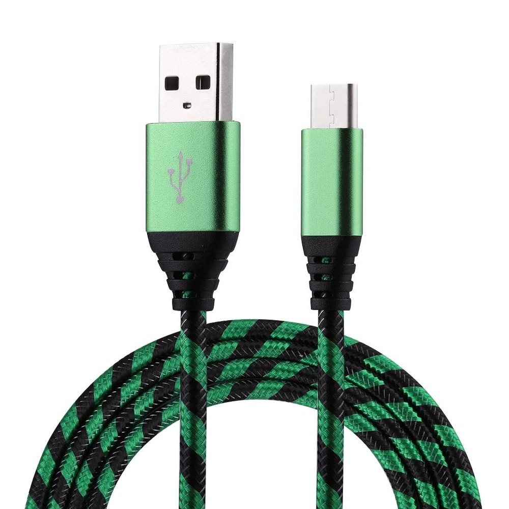 Durable Nylon USB C Charging Cable Fast Data Sync USB To Type C Cord 1