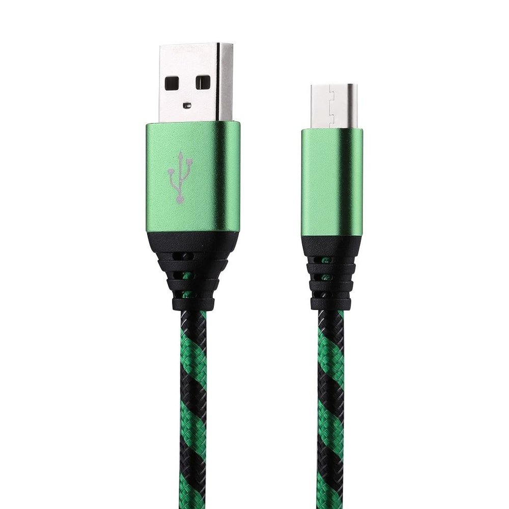 Durable Nylon USB C Charging Cable Fast Data Sync USB To Type C Cord 3