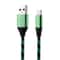 Durable Nylon USB C Charging Cable Fast Data Sync USB To Type C Cord 3