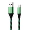 Durable Nylon USB C Charging Cable Fast Data Sync USB To Type C Cord 3