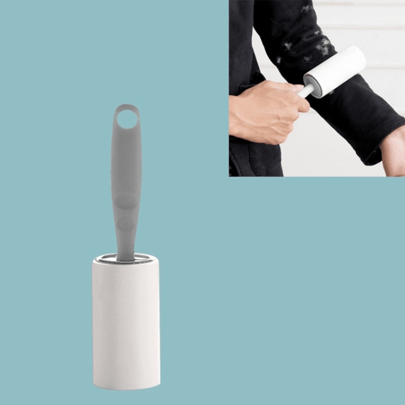 Long Handle Lint Roller Sticky Hair Remover Roller For Clothes Pet Hair 10