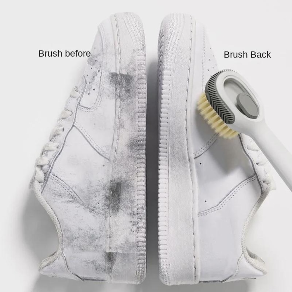 Soap Dispensing Shoe Cleaning Brush For Shoes Clothes And Household Messes 3