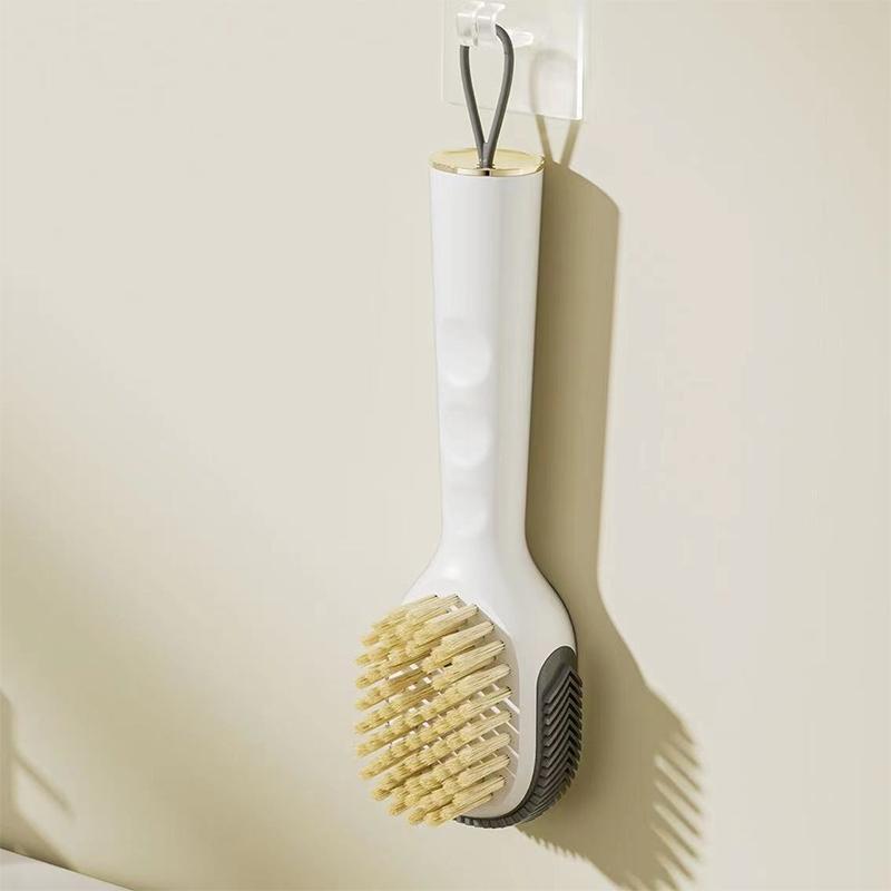 Soap Dispensing Shoe Cleaning Brush For Shoes Clothes And Household Messes 8