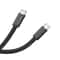 60W USB C Fast Charging Cable 1m Nylon Braided Type C Data Cord 5