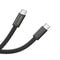 60W USB C Fast Charging Cable 1m Nylon Braided Type C Data Cord 5