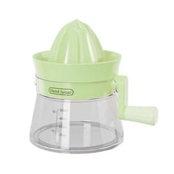 portable hand crank manual juicer fruit juice extractor for kitchen use