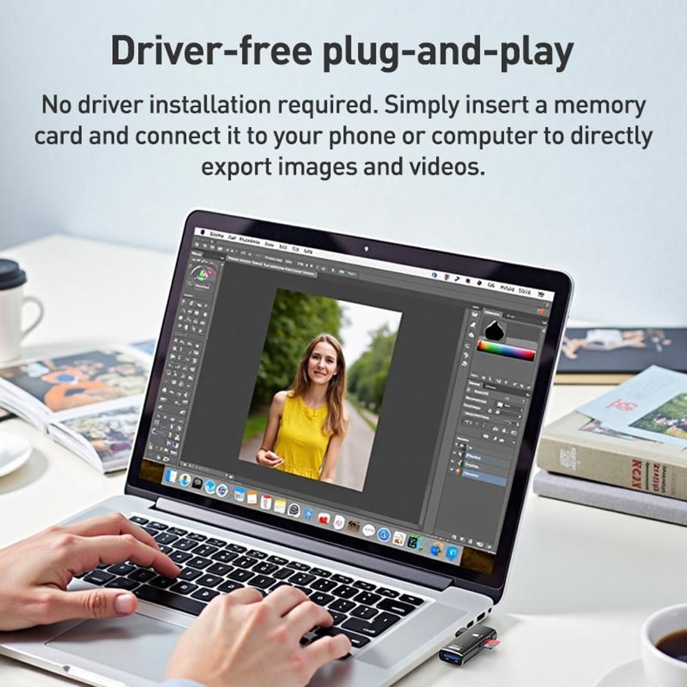 Type C To TF Card Reader OTG Adapter USB 30 Hub For Fast Data Transfer 9