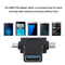 3 In 1 OTG Adapter USB C Micro USB To USB Fast Data Hub 3