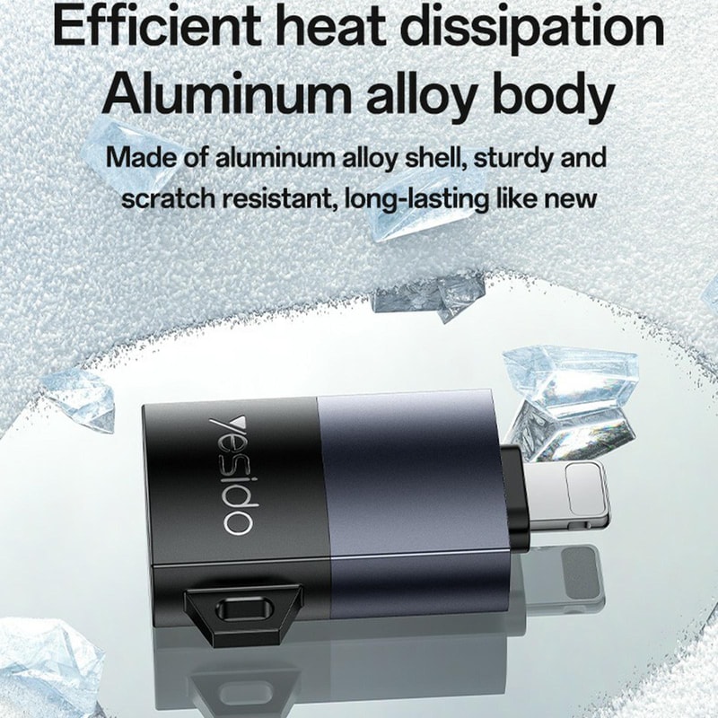 High Speed 8 Pin TF Card Reader With Aluminum Build And 480Mbps Transfer 10