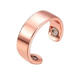 magnetic therapy open ring, adjustable magnetic health ring stylish unisex jewelry