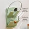 Foldable Wall Mounted Pot Lid Holder With Drain Tray Double Layer Kitchen Organizer 5