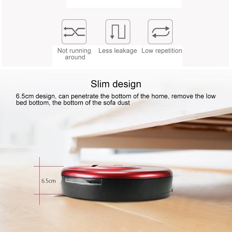 Smart Robot Vacuum Cleaner With Infrared Sensors MultiMode Sweeping 2