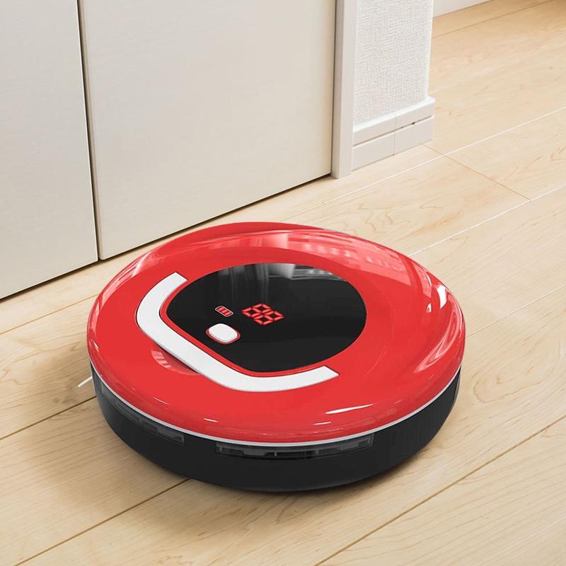 Smart Robot Vacuum Cleaner with Infrared Sensors & Multi-Mode Sweeping