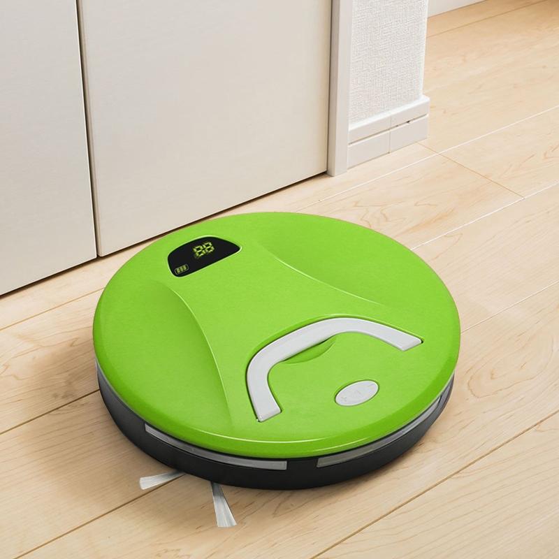 Smart Robot Vacuum Cleaner with Infrared Sensors & Multi-Mode Sweeping