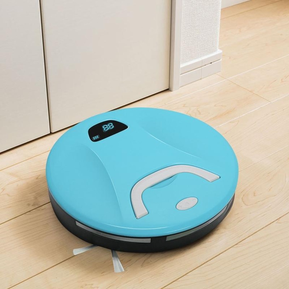 Smart Robot Vacuum Cleaner with Infrared Sensors & Multi-Mode Sweeping
