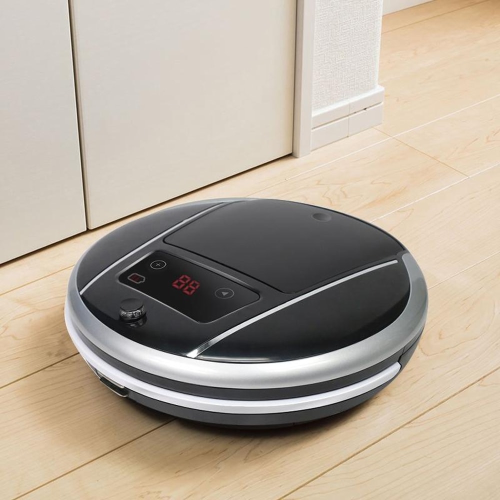 Smart Robot Vacuum Cleaner with Infrared Sensors & Multi-Mode Sweeping