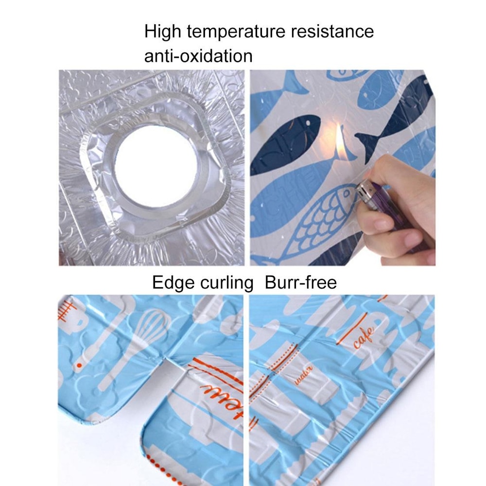 Gas Stove Protectors For EasyClean Cooking HeatResistant Gas Range Protectors 2