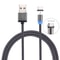 360 Degree Magnetic USB C Cable With LED Indicator Fast Charging Type C Charger 0