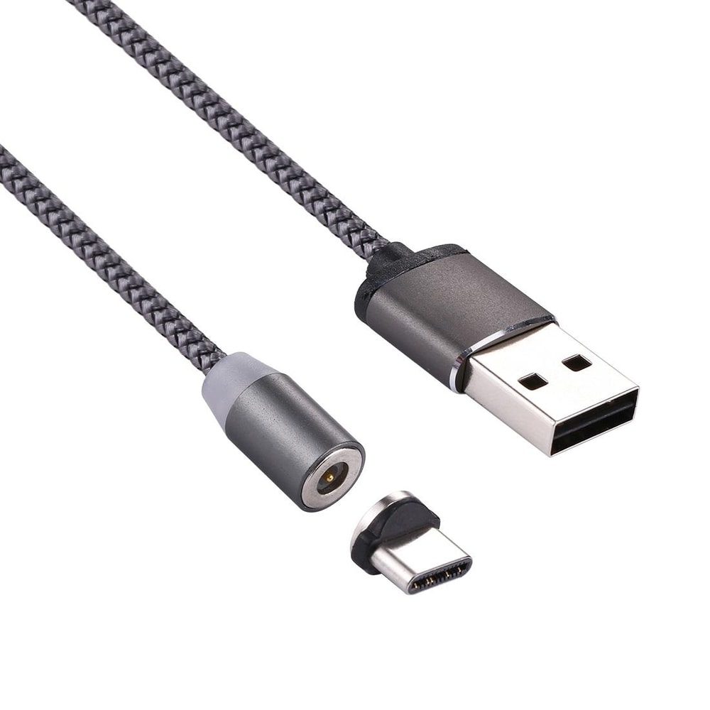 360 Degree Magnetic USB C Cable With LED Indicator Fast Charging Type C Charger 1