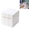 Modern Cube Tissue Box Holder With Desktop Organizer Storage For Home Office 8