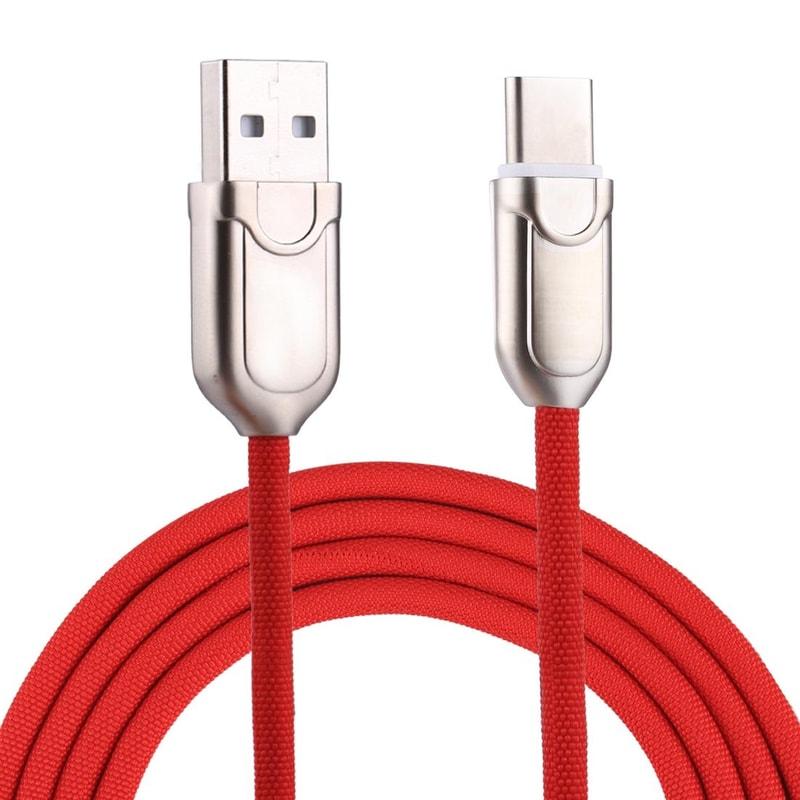 Fast Charge USB C Cable 2A Data Sync Type C Charging Cord Durable Lightweight