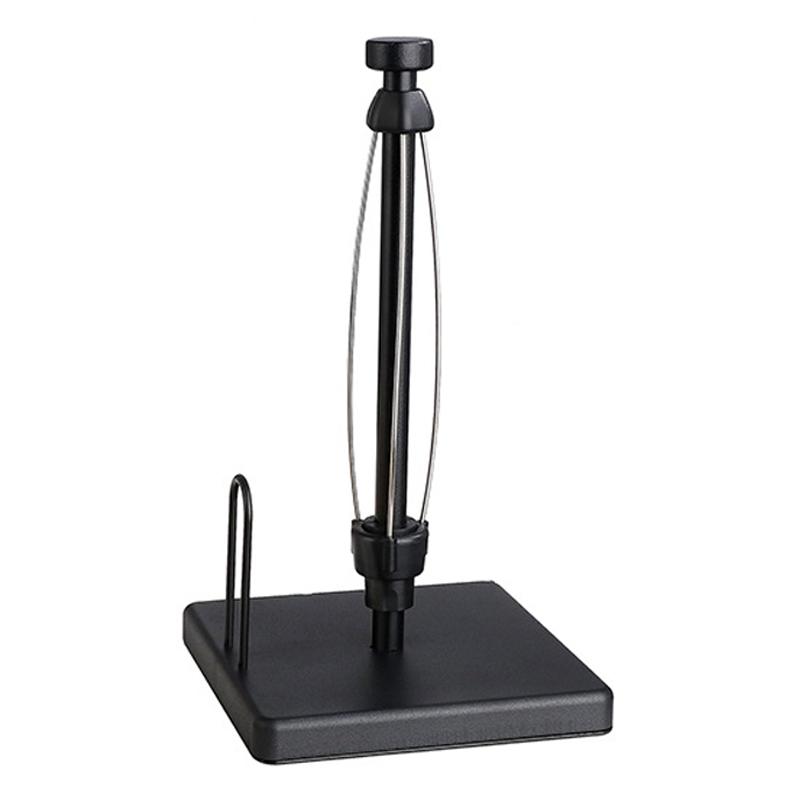 Stainless Steel Vertical Paper Towel Holder With Damping No Drill Kitchen Paper Roll Holder 6