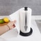 Stainless Steel Vertical Paper Towel Holder With Damping No Drill Kitchen Paper Roll Holder 4