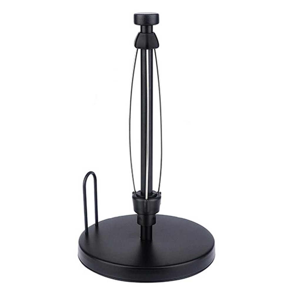 Stainless Steel Vertical Paper Towel Holder With Damping No Drill Kitchen Paper Roll Holder 7