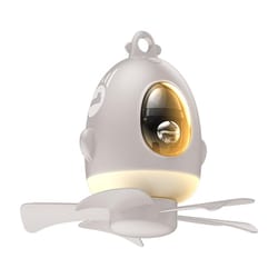 airplane night light usb remote control ceiling fan with led light, low noise home cooling fan