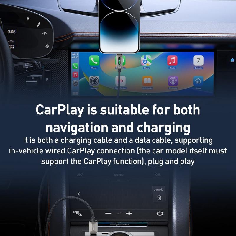 Fast Charging USB to Type C Cable with LED Streamer Light 1.2m Durable Braided Cord