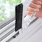 Window Cleaning Tool Multifunctional Glass Cleaner Tool with Gap Brush for Home Glass Wiper