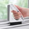 Window Cleaning Tool Multifunctional Glass Cleaner Tool with Gap Brush for Home Glass Wiper