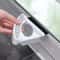 Window Cleaning Tool Multifunctional Glass Cleaner Tool with Gap Brush for Home Glass Wiper