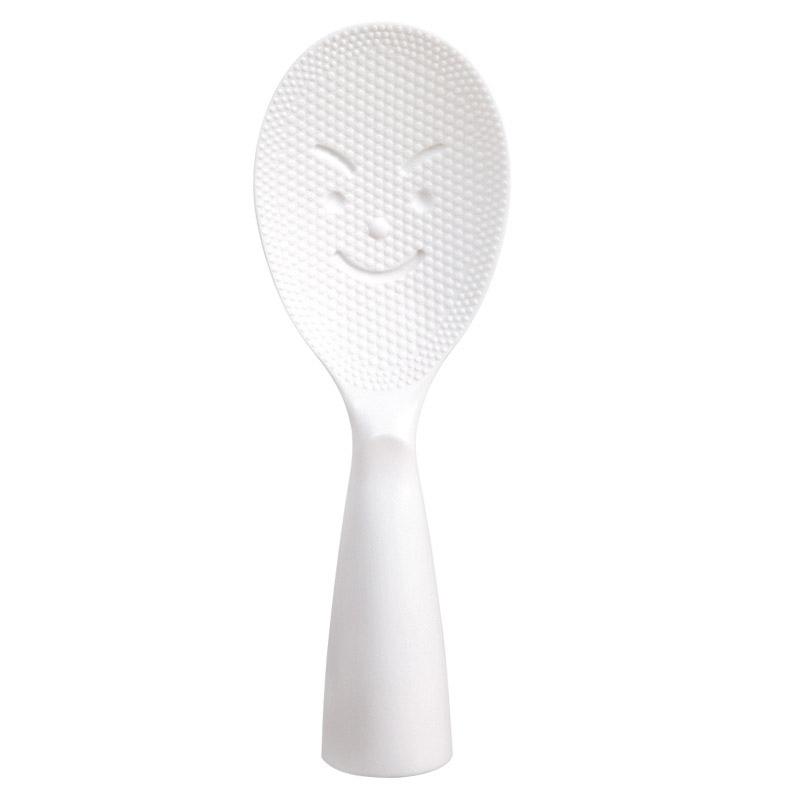 Smile Stand Nonstick Rice Paddle for Rice Cooker, Food Serving Spoon